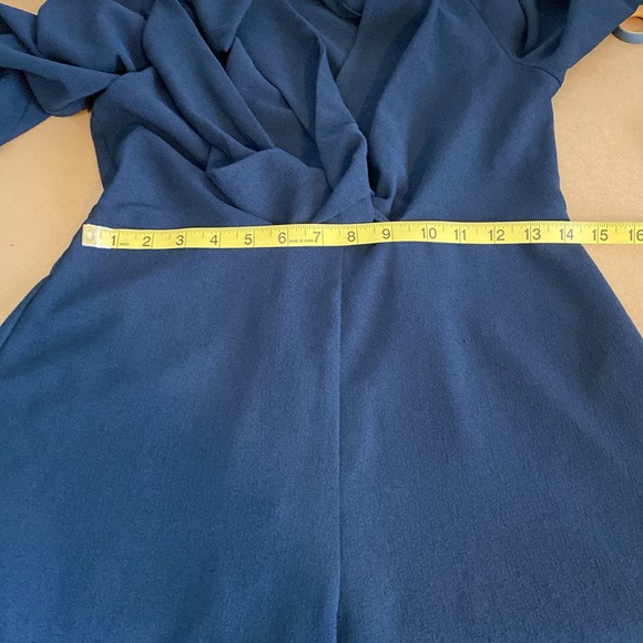 Miss Selfridge Navy Jumpsuit. EU38/US6 - Picture 6 of 10